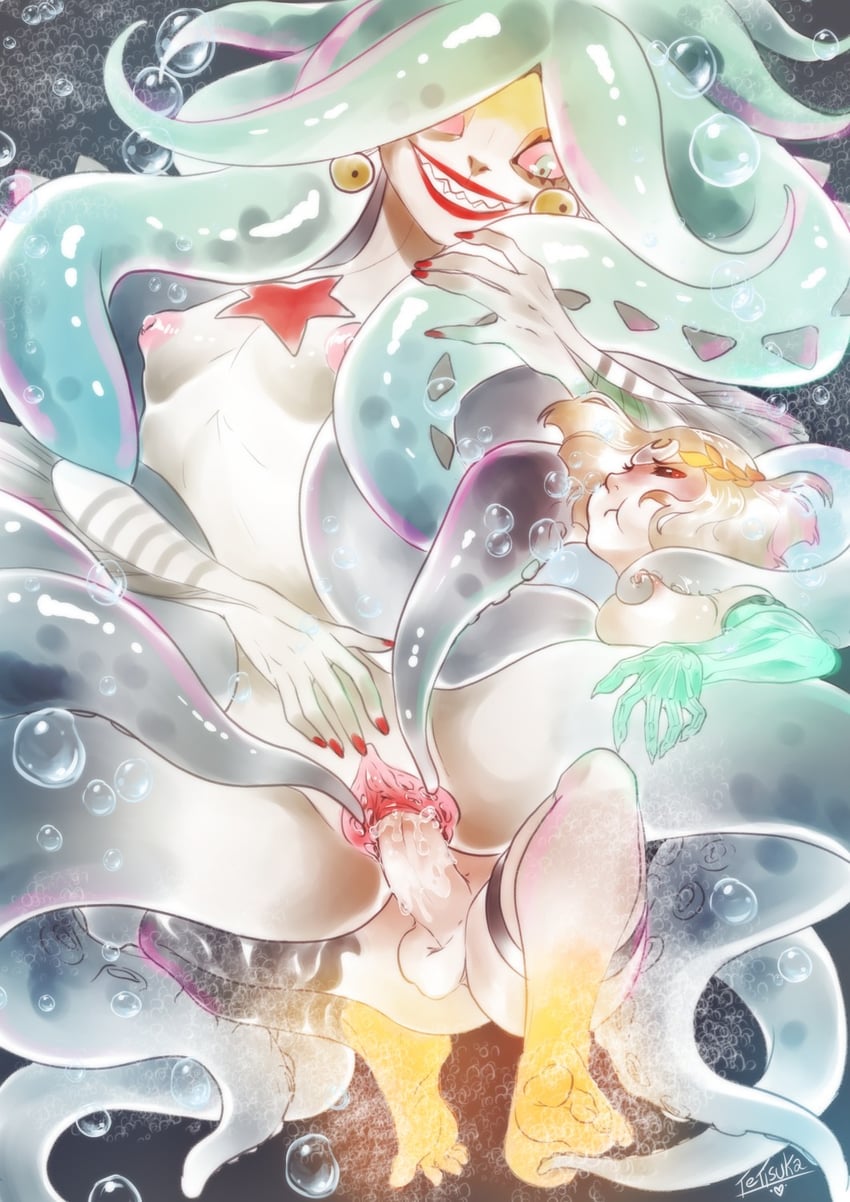 melinoe and scylla (hades and 1 more) drawn by tetisuka