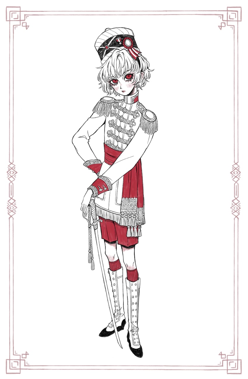 henri die heilige (pocket mirror) drawn by eleanor_(ohmyeleanor)