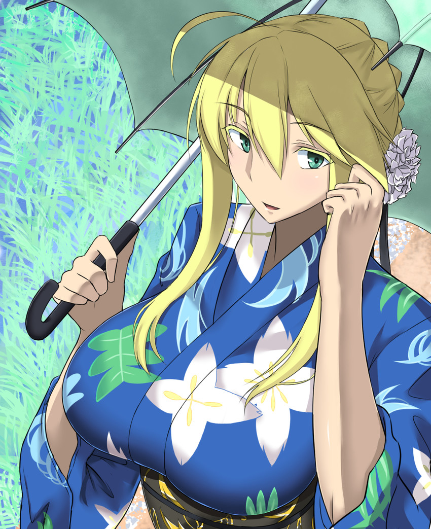 artoria pendragon (fate and 1 more) drawn by takara_joney