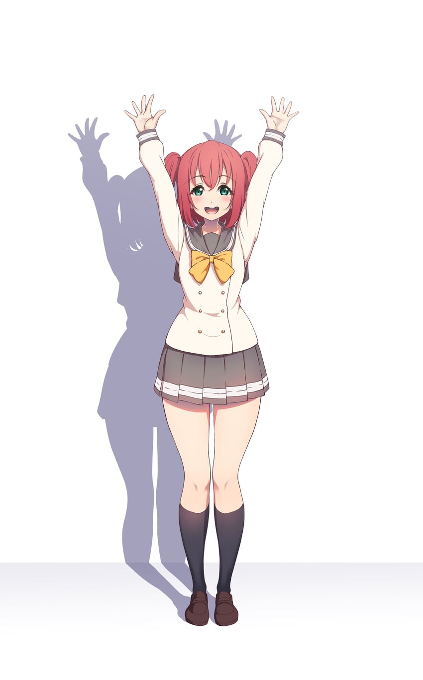 kurosawa ruby (love live! and 1 more) drawn by amagi_(volfuji)