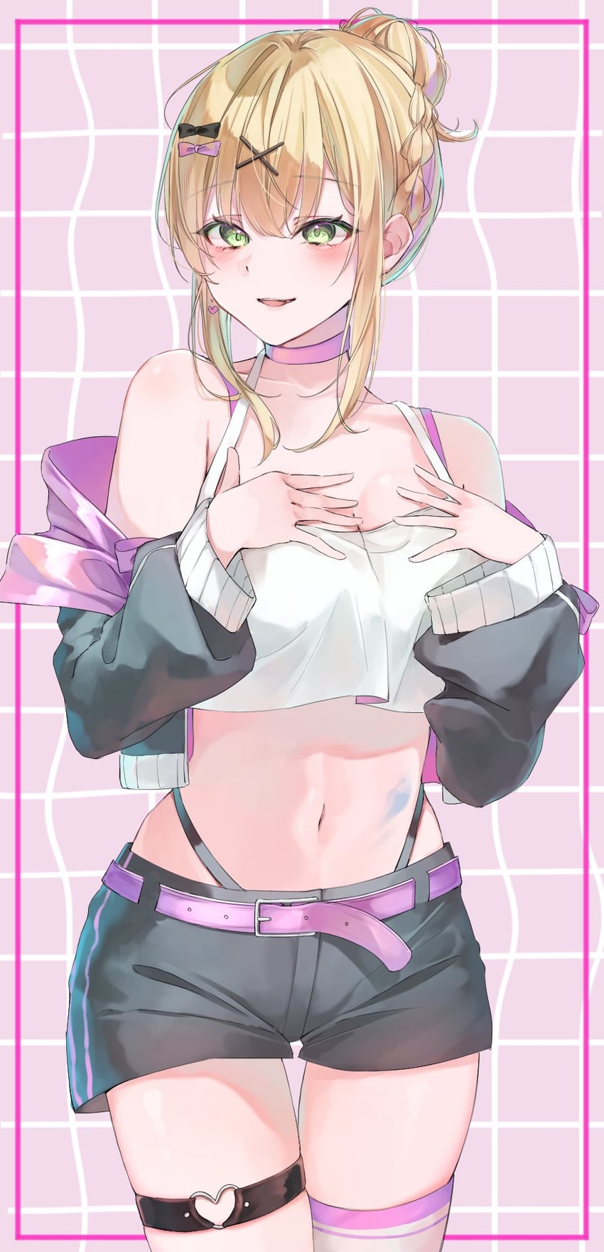 kurumi noah (vspo! and 1 more) drawn by ren_k2037