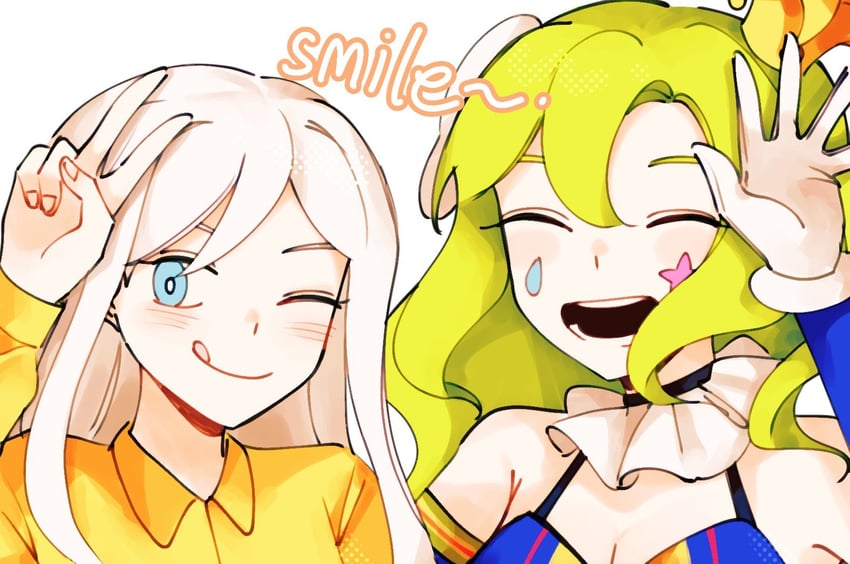 gardenia reitman and crayon (end roll and 1 more) drawn by nabob