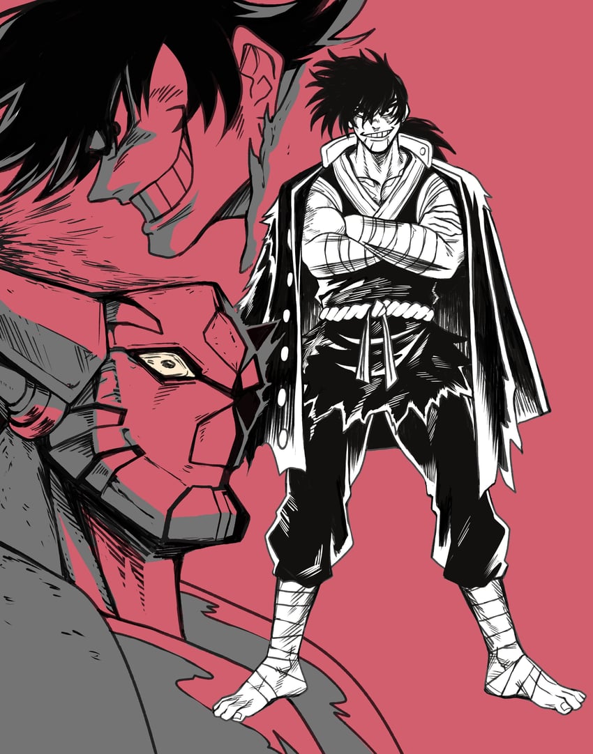 nagare ryoma and getter-1 (getter robo) drawn by vulcan_(ejel2000)
