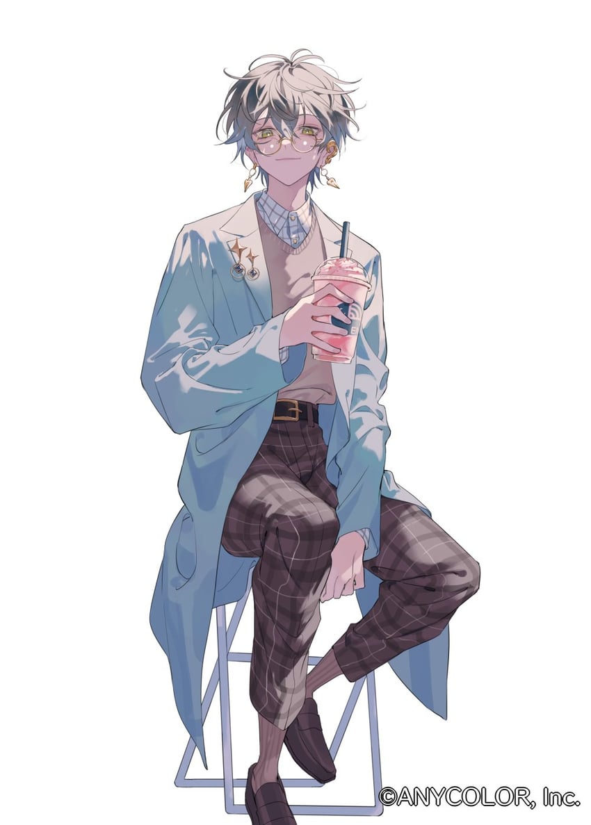 ike eveland (nijisanji and 1 more) drawn by ugonba_(howatoro)