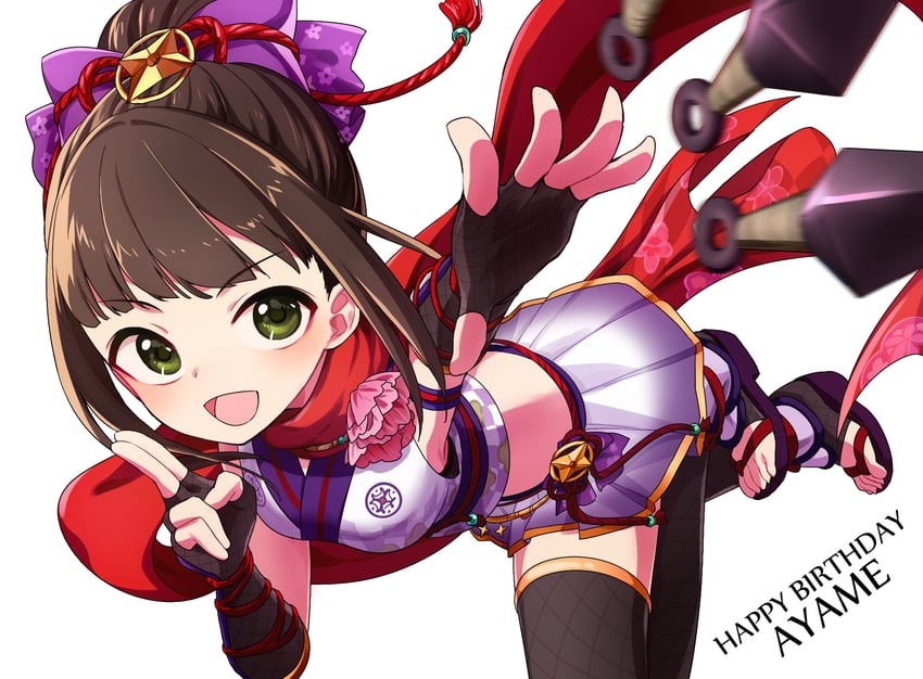 hamaguchi ayame (idolmaster and 2 more) drawn by satoshiheart