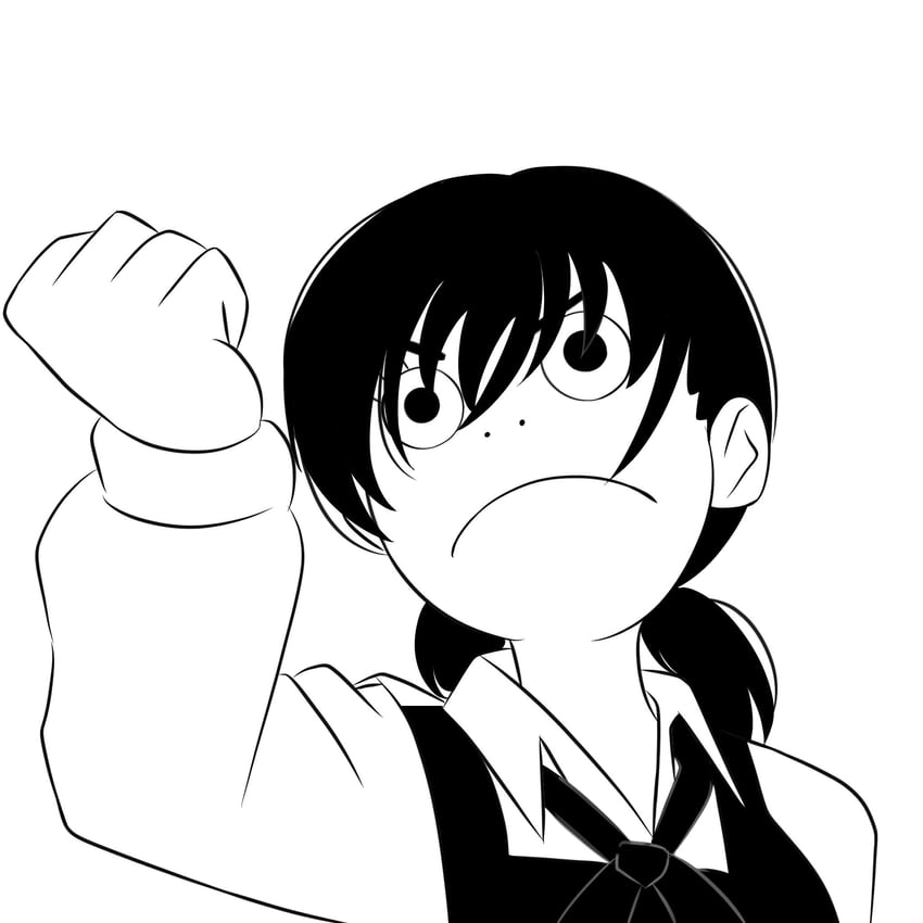 mitaka asa (chainsaw man and 1 more) drawn by mccheese