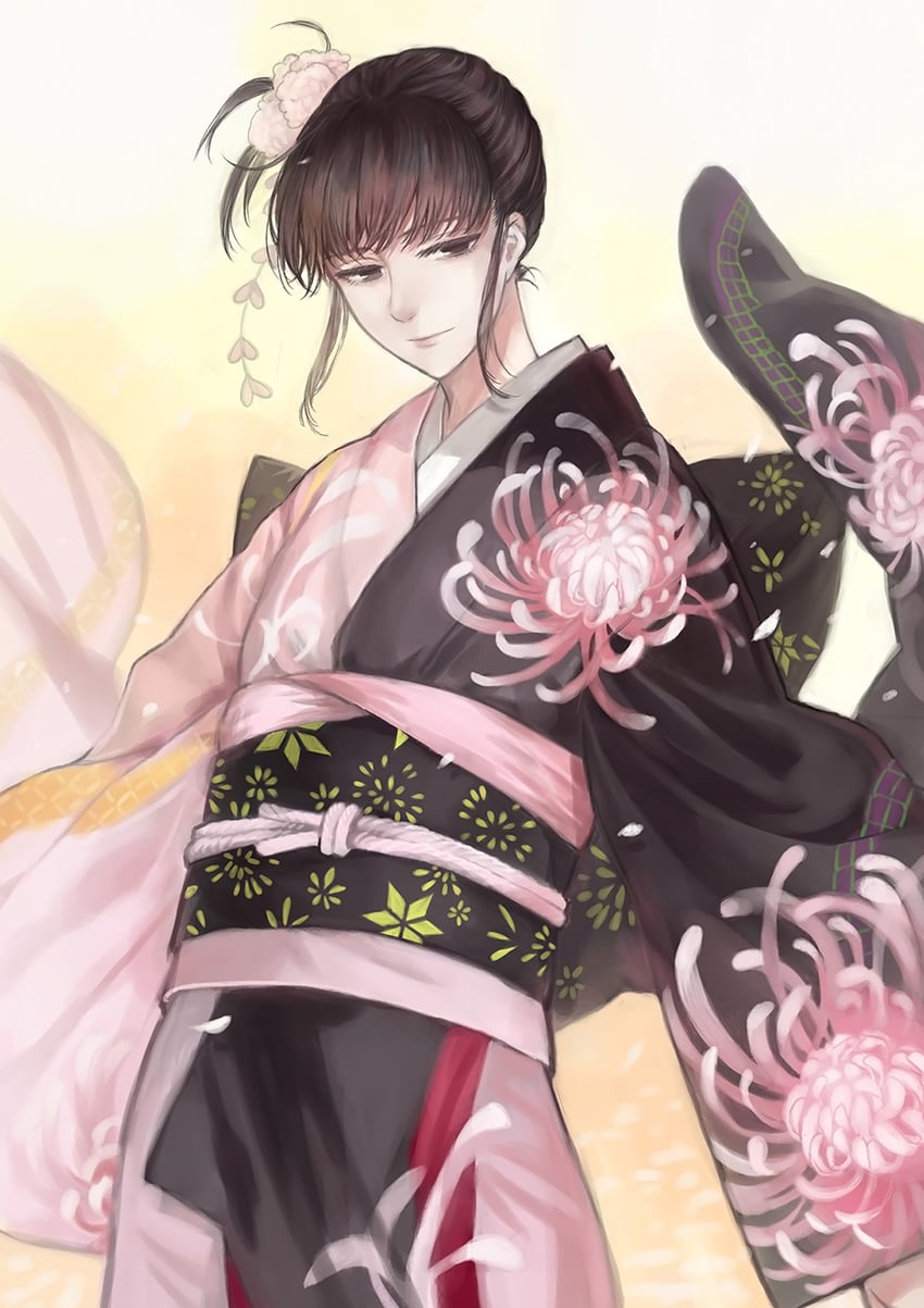 ryougi shiki and void shiki (fate and 1 more) drawn by lsunl