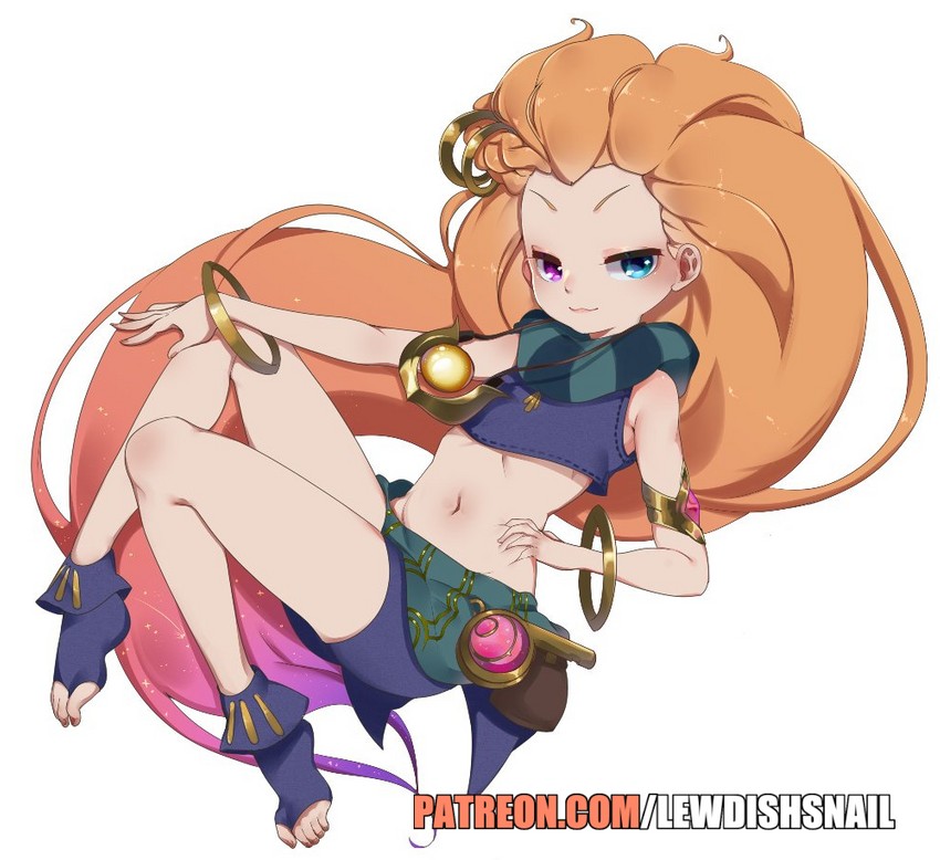 zoe (league of legends) drawn by lewdishsnail