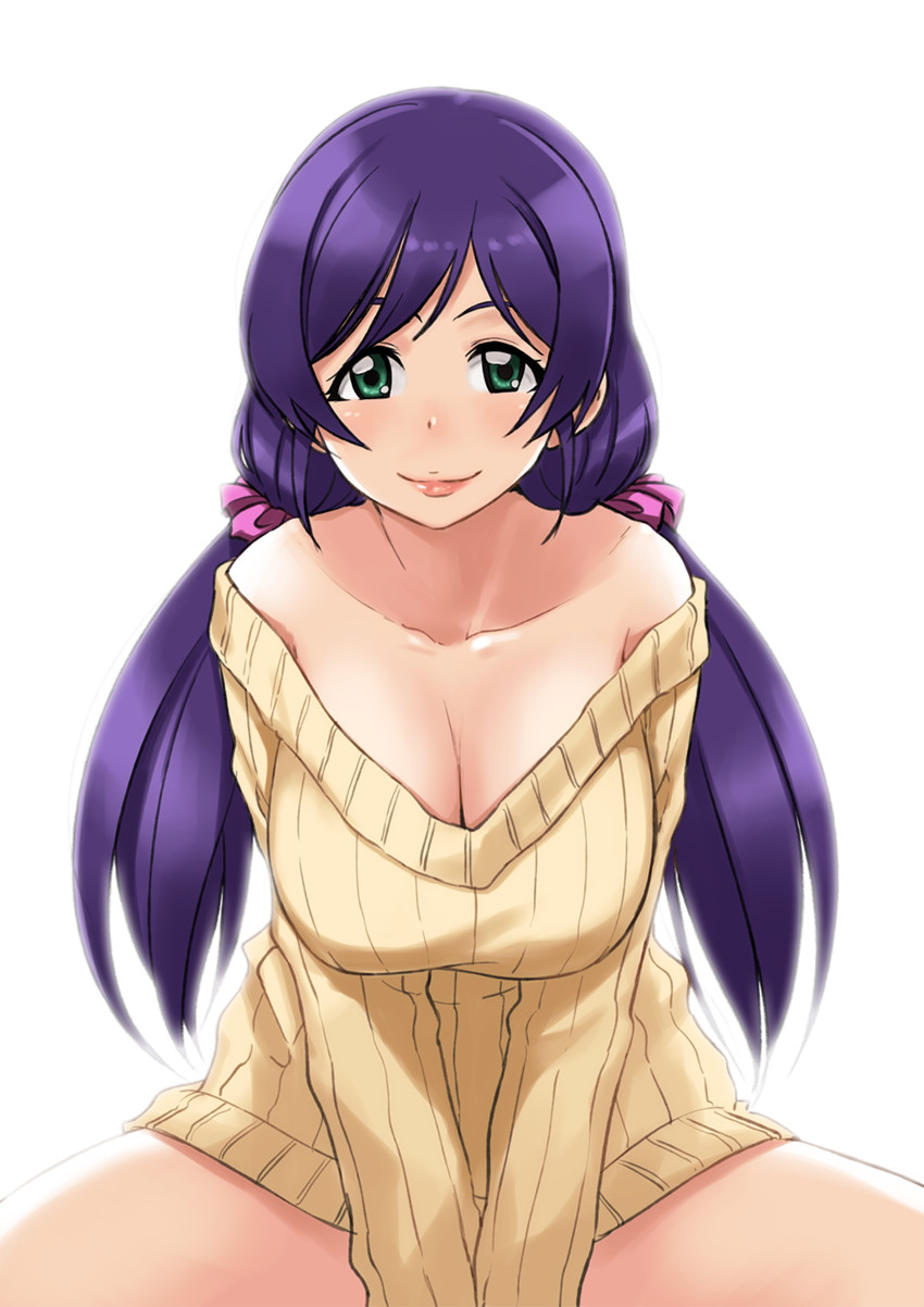 tojo nozomi (love live! and 1 more) drawn by tachibana_roku
