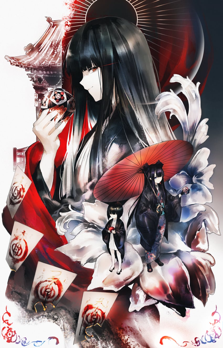 ninomae ina'nis (hololive and 2 more) drawn by kyoko_(zeprii4)