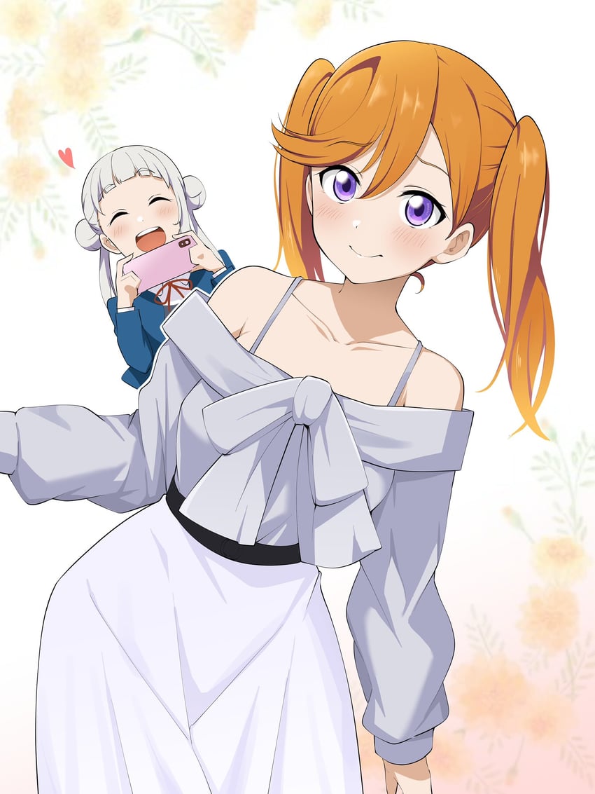 shibuya kanon and arashi chisato (love live! and 1 more) drawn by barkhorn0331