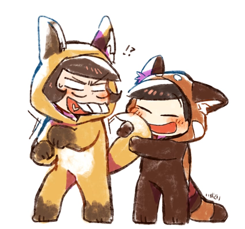 iyami (osomatsu and 1 more) drawn by kuri_(shibimame)