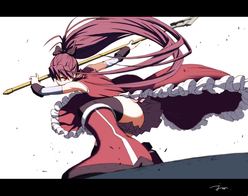 sakura kyoko (mahou shoujo madoka magica) drawn by oono_tsutomu