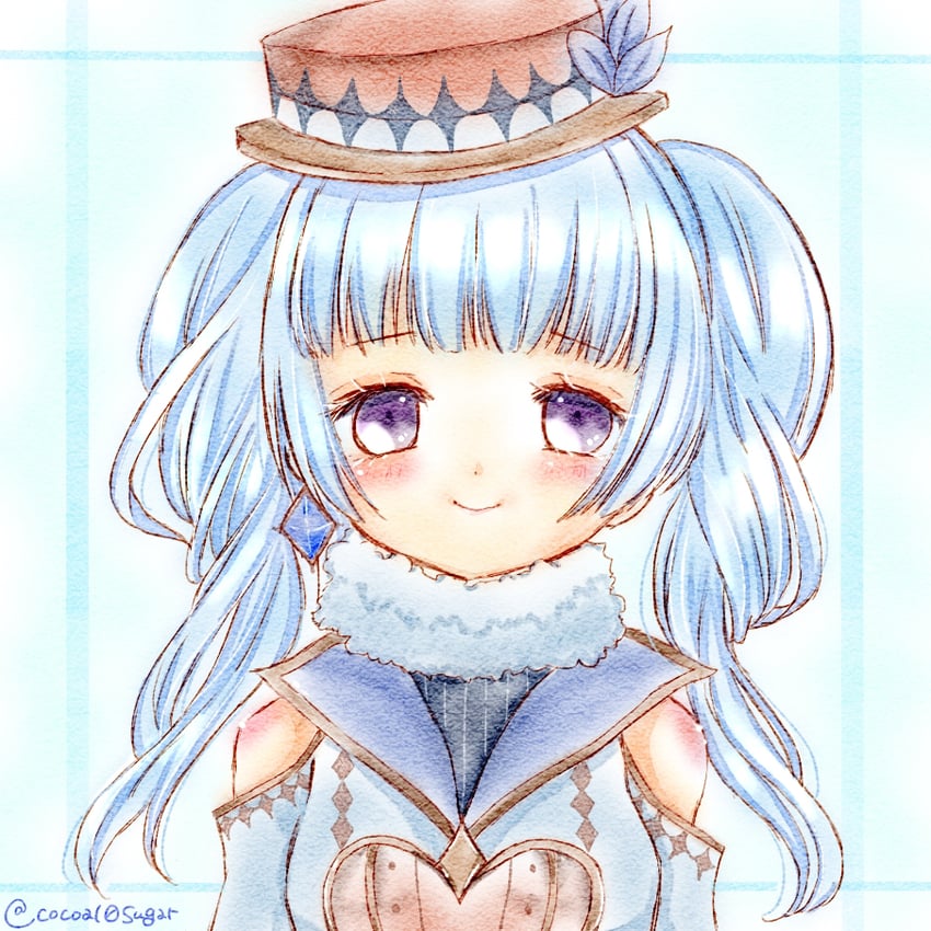 kumi seika (mahou shoujo madoka magica and 1 more) drawn by macaron_cocoa