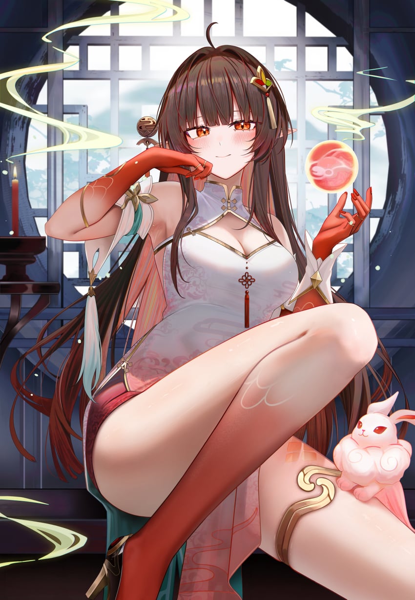 lingsha and fuyuan (honkai and 1 more) drawn by ru_zhai