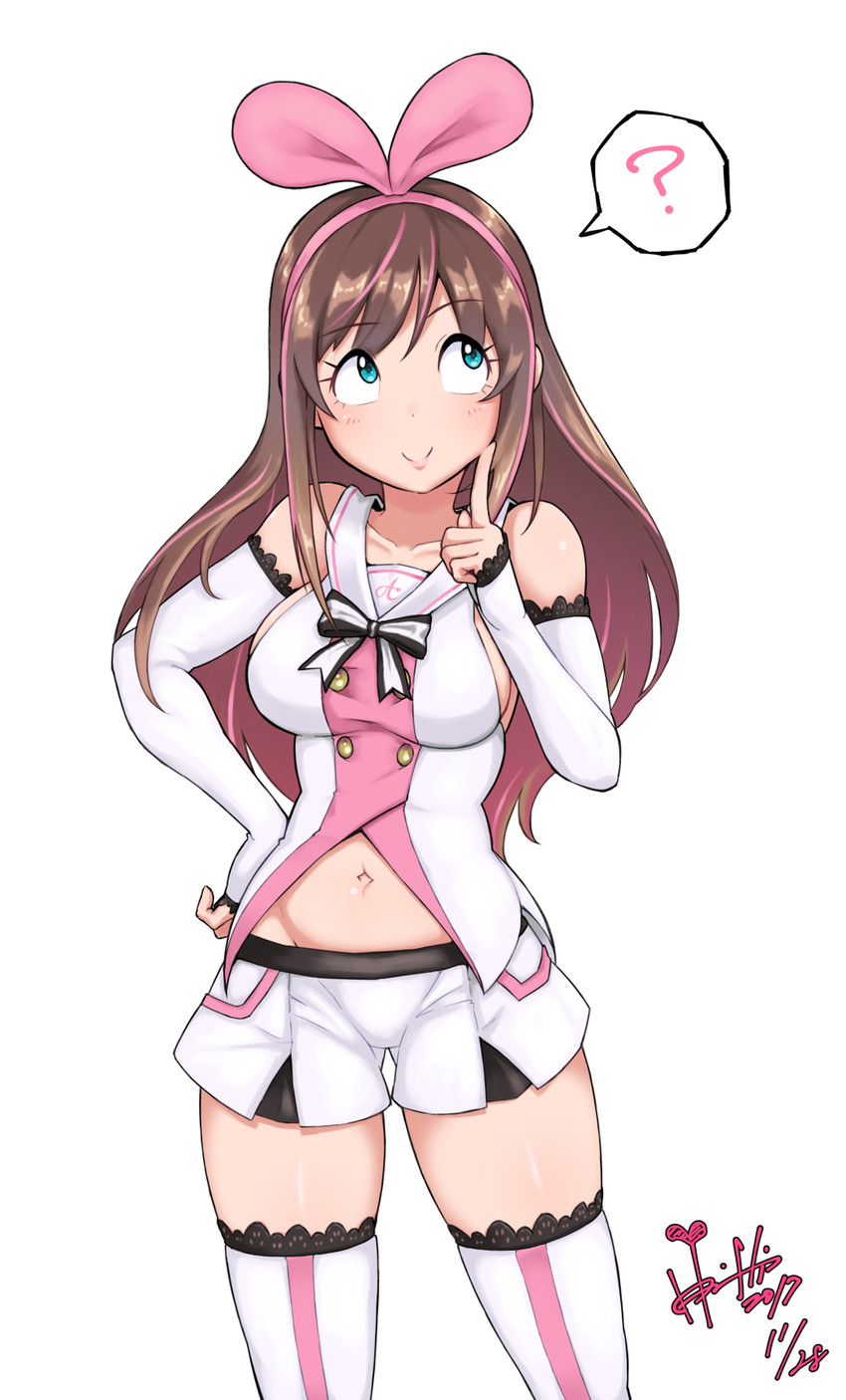 kizuna ai (kizuna ai inc.) drawn by hori_shin