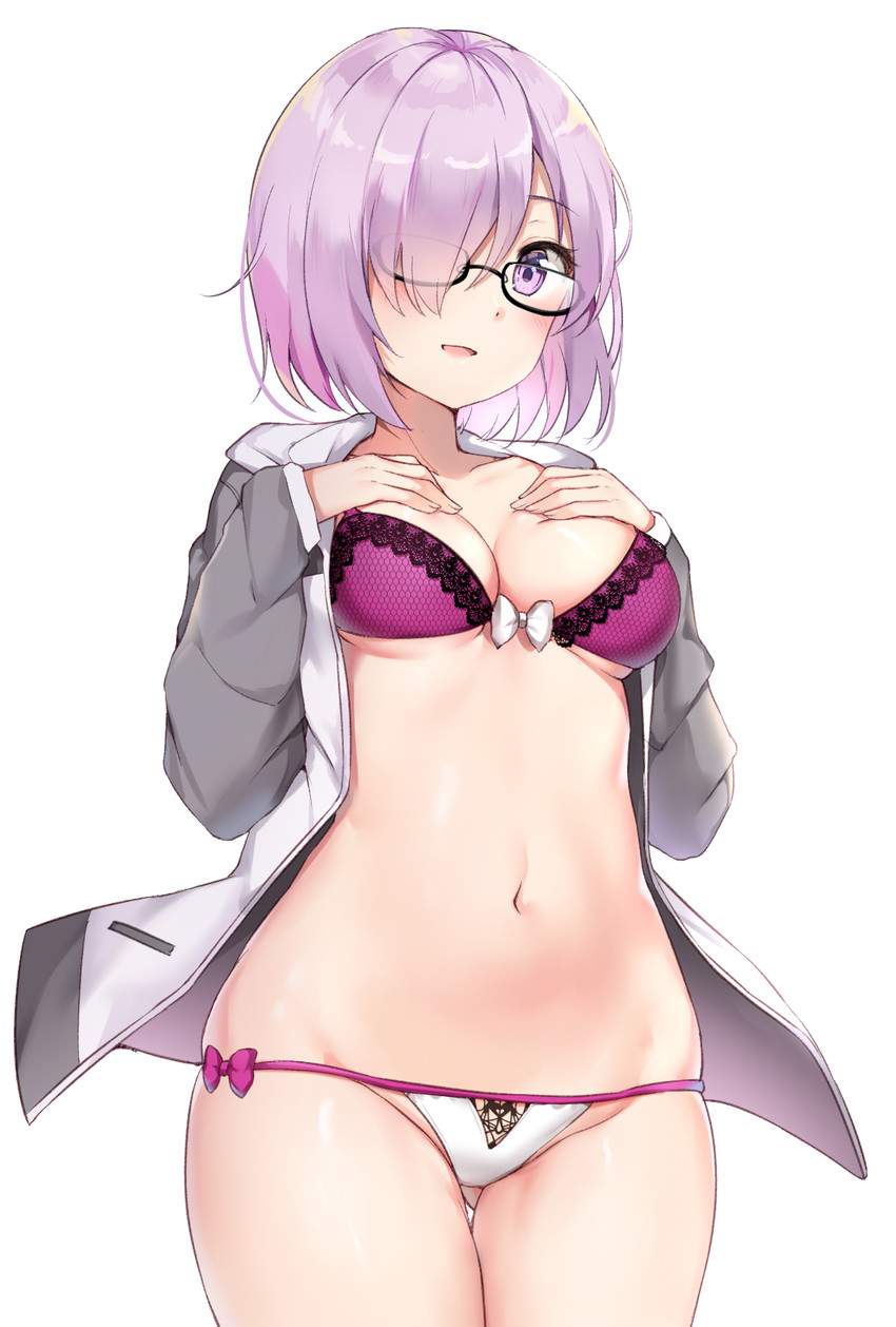 mash kyrielight (fate and 1 more) drawn by douya_(233)