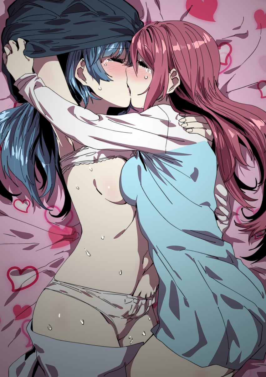 tsushima yoshiko and sakurauchi riko (love live! and 1 more) drawn by ecoman