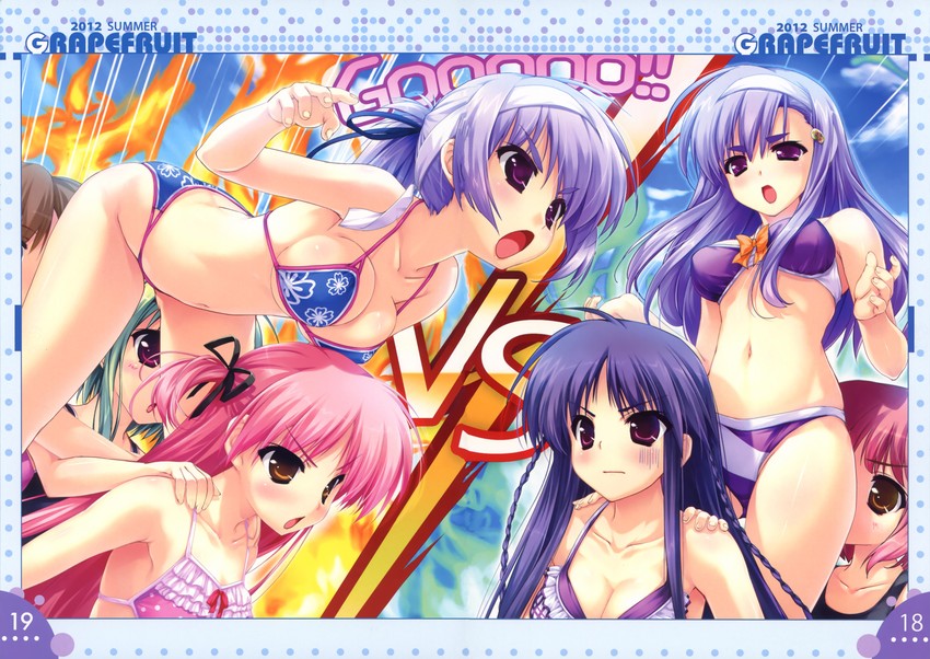 tobari chisa, kiyosumi serika, otonashi kaho, and otonashi kyouka (amatsu misora ni!) drawn by shintarou