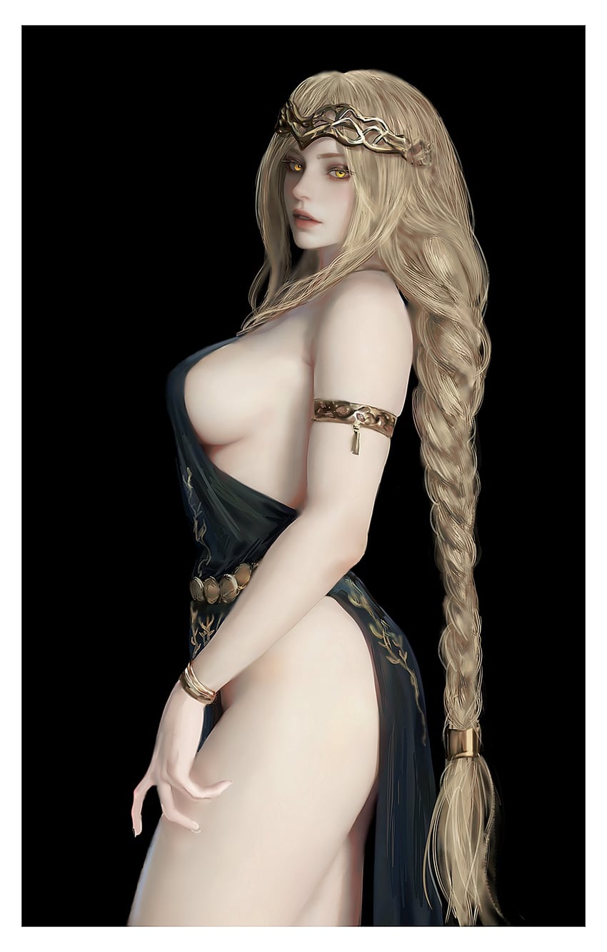 queen marika the eternal (elden ring) drawn by xx_14813