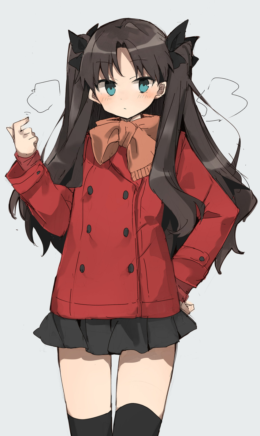 tohsaka rin (fate and 1 more) drawn by murakami_meishi