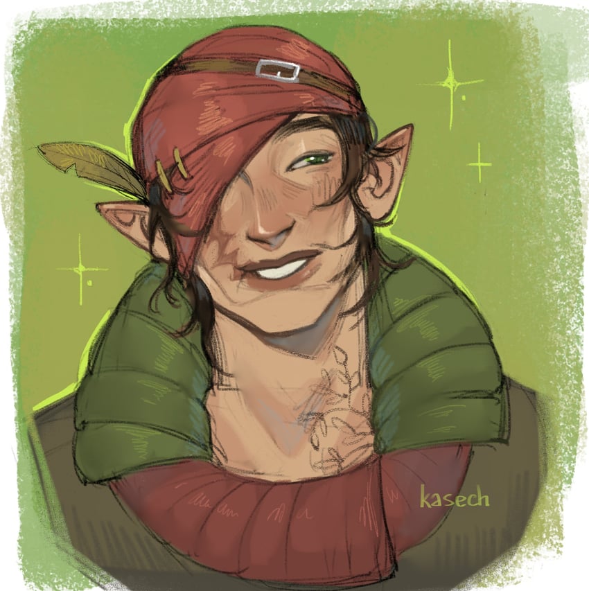 iorveth (the witcher and 1 more) drawn by nimvaell