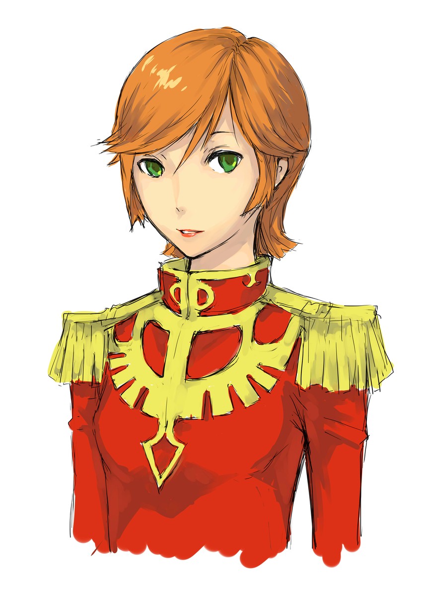 mineva lao zabi and audrey burne (gundam and 1 more) drawn by meguro_shigatsu