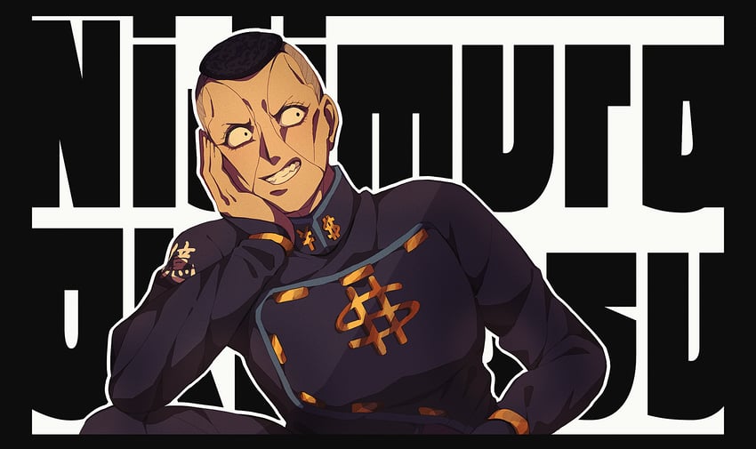 nijimura okuyasu (jojo no kimyou na bouken and 1 more) drawn by siniy