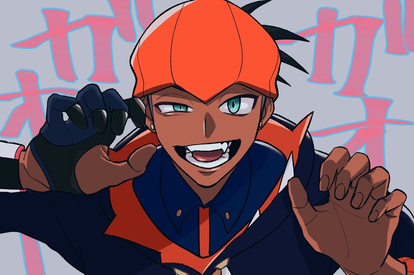 raihan (pokemon and 1 more) drawn by mama_garr