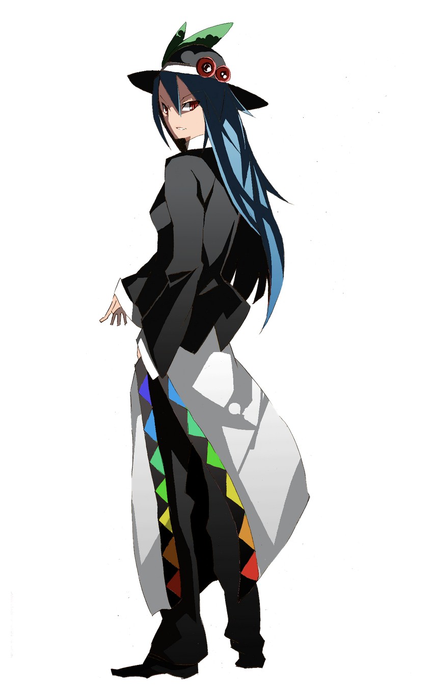 hinanawi tenshi (touhou and 2 more) drawn by siirakannu