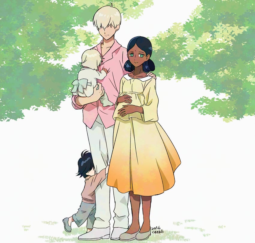 char aznable, lalah sune, and shirouzu (gundam and 1 more) drawn by kusumi_muta