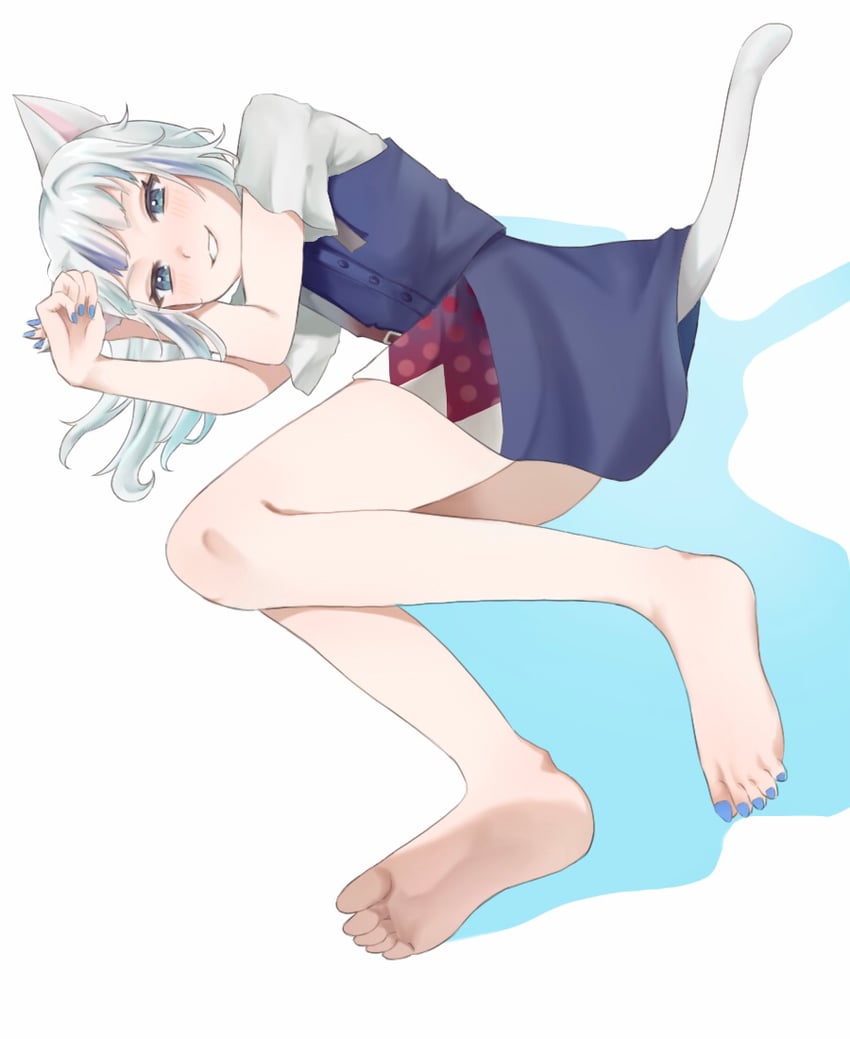 gawr gura (hololive and 1 more) drawn by omu_kichi