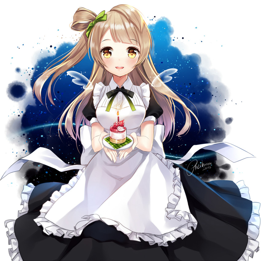 minami kotori (love live! and 1 more) drawn by hieihirai