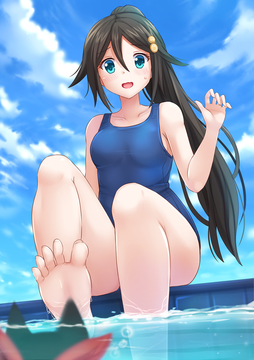 sakamoto and izumi reina (nichijou and 1 more) drawn by kazenokaze