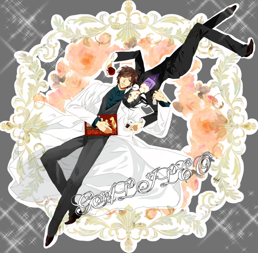 yukawa manabu and utsumi kaoru (galileo) drawn by minami_(shake2shake2)