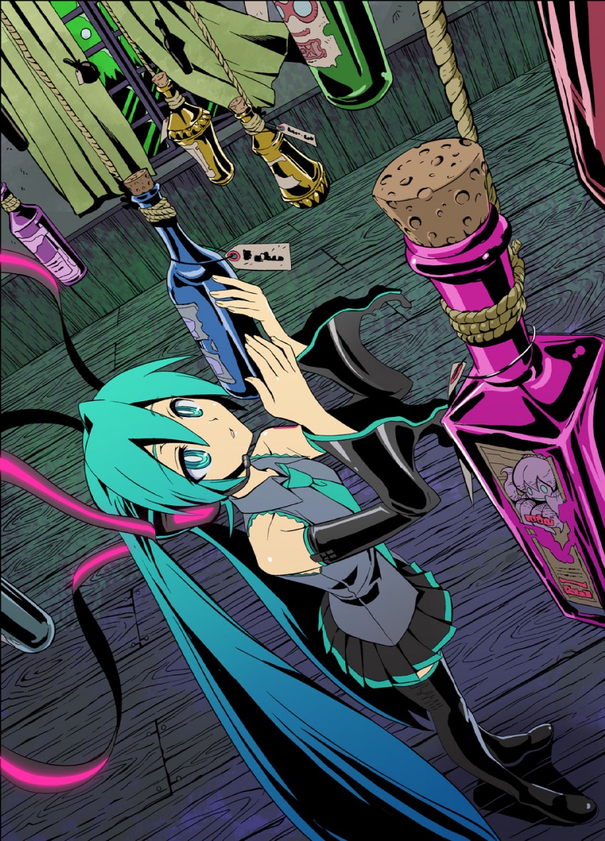 hatsune miku, megurine luka, and takoluka (vocaloid and 2 more) drawn by maxgonta