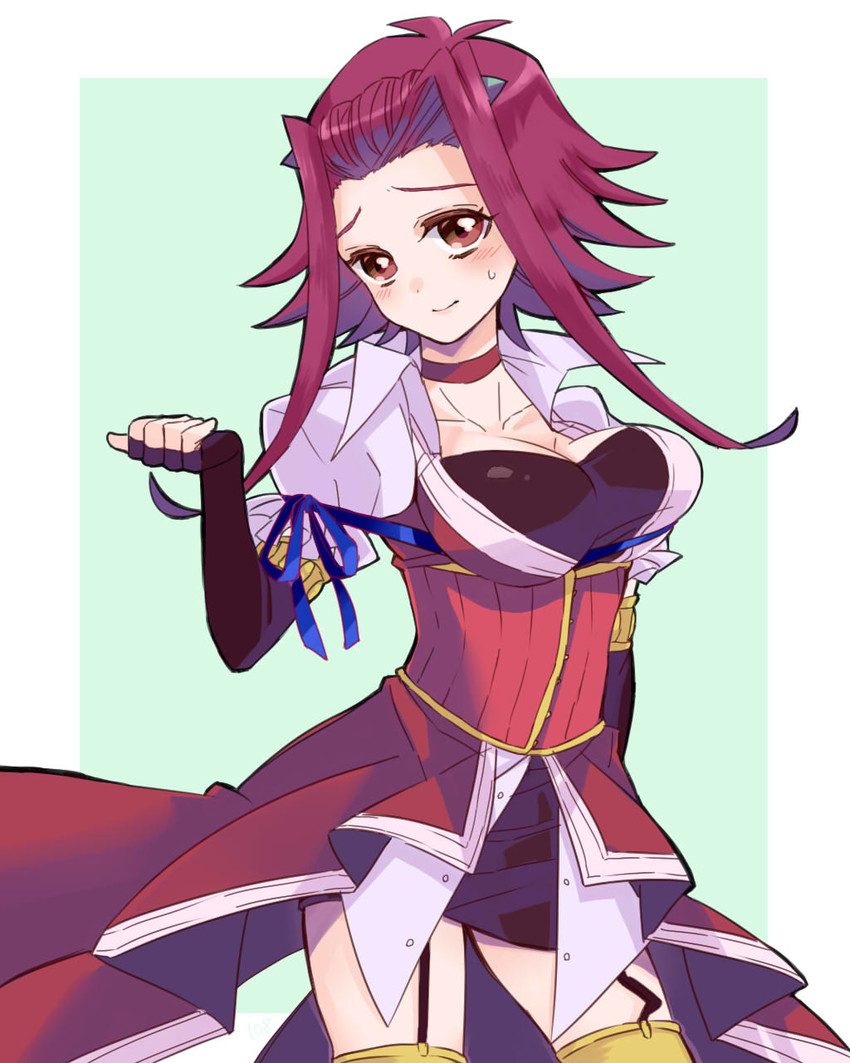 izayoi aki (yu-gi-oh! and 1 more) drawn by bluemoonrose2310