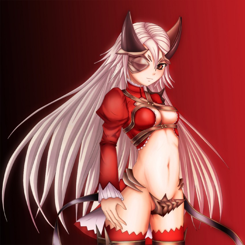 aldra and queen aldra (queen's blade) drawn by gotamin