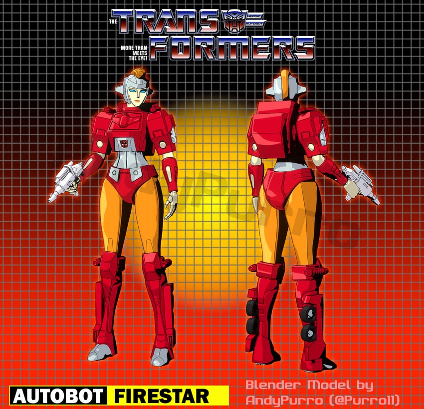 firestar (transformers and 1 more) drawn by andypurro