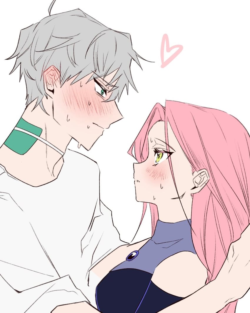 mizi and till (alien stage) drawn by pomeranigyan