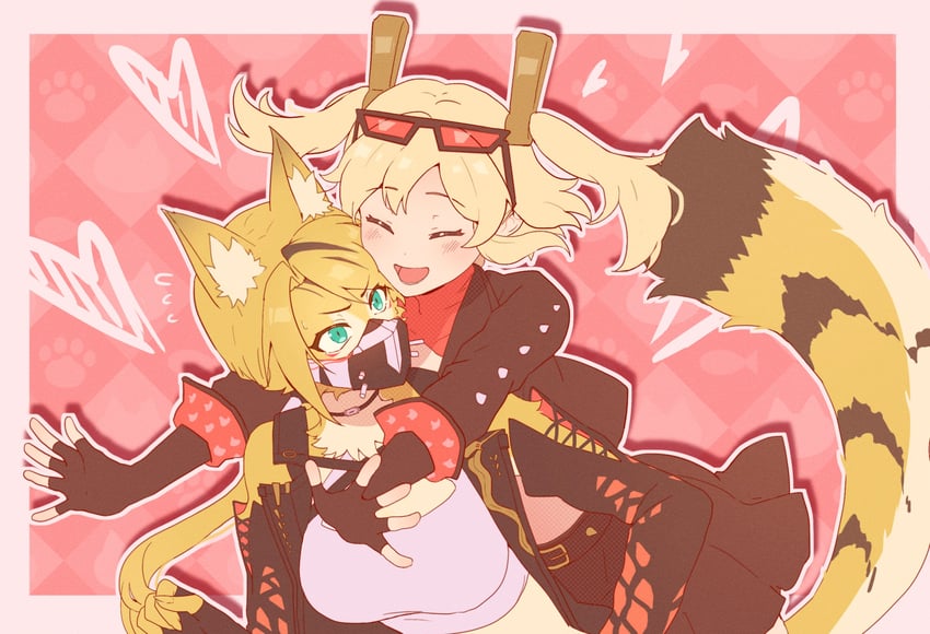 burnice white and pulchra fellini (zenless zone zero) drawn by 08leiya