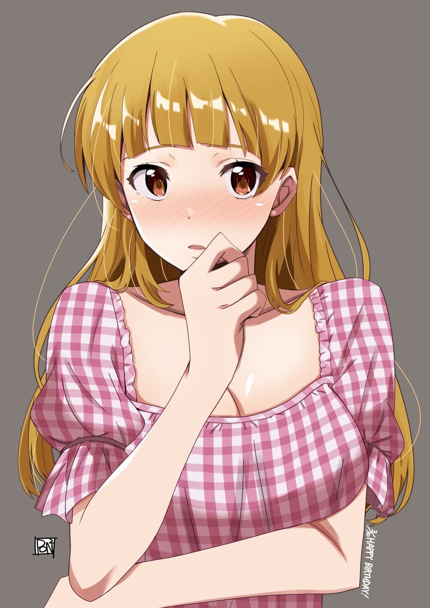 fukuda noriko (idolmaster and 2 more) drawn by ponpon