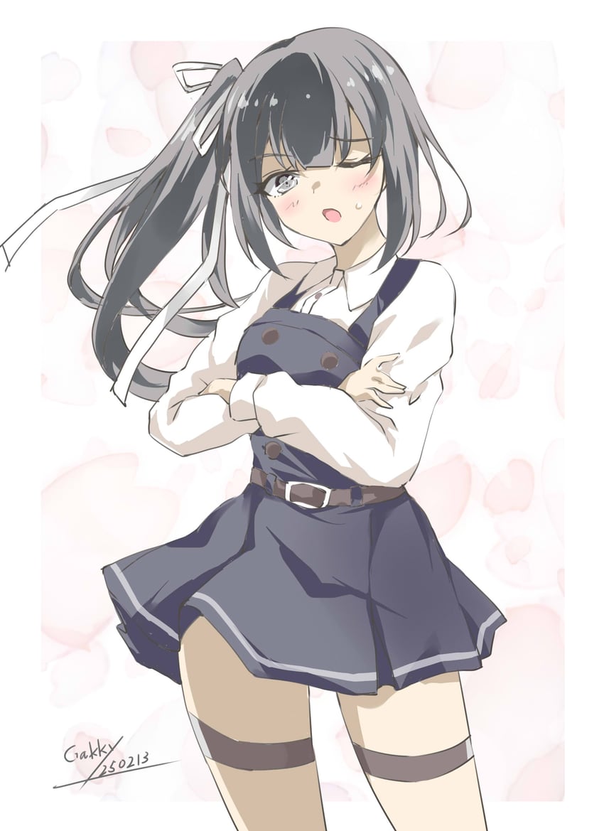 kasumi and kasumi kai ni (kantai collection) drawn by gakky