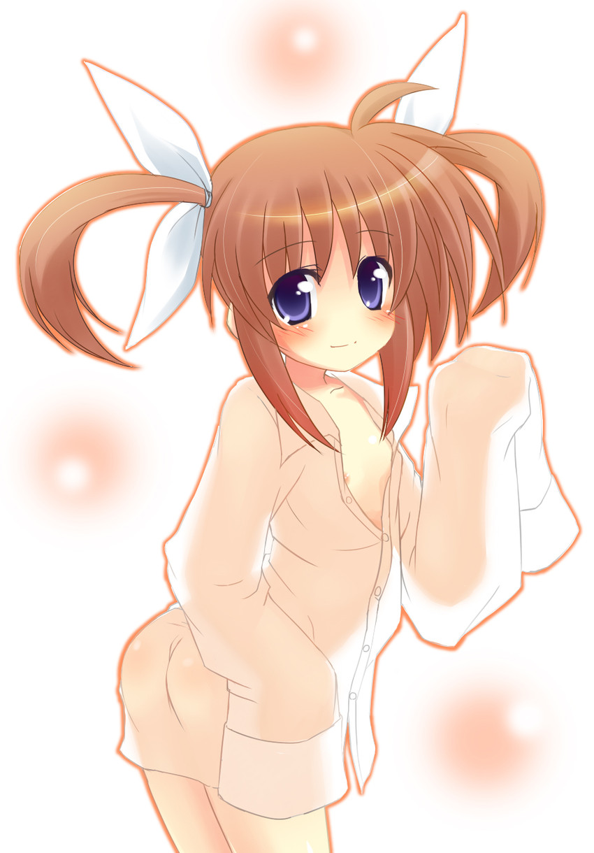 takamachi nanoha (lyrical nanoha and 1 more) drawn by sw_(taco)