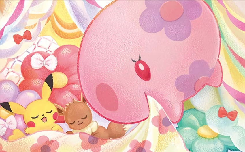 pikachu, eevee, and munna (pokemon and 1 more) drawn by shibuzoh