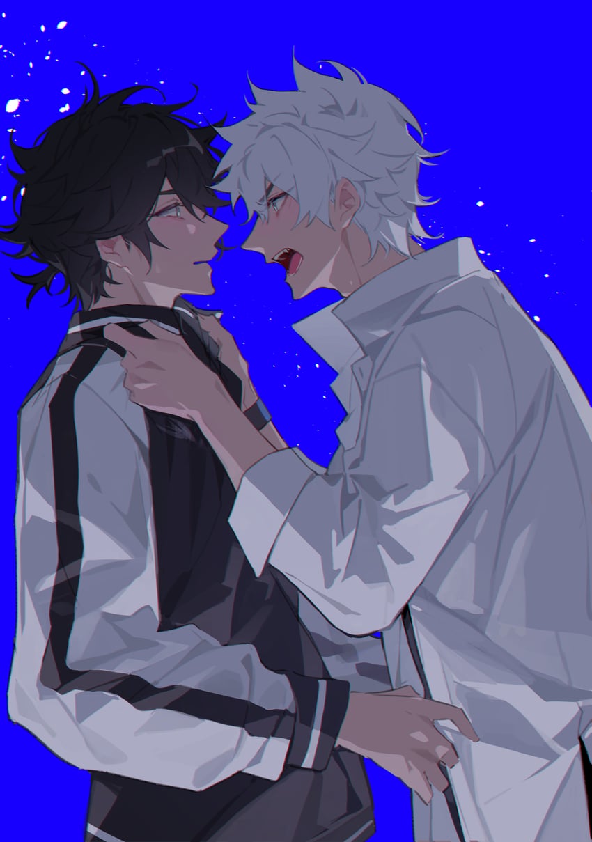 cheng xiaoshi and lu guang (shiguang dailiren) drawn by yusa_(yusa0751)