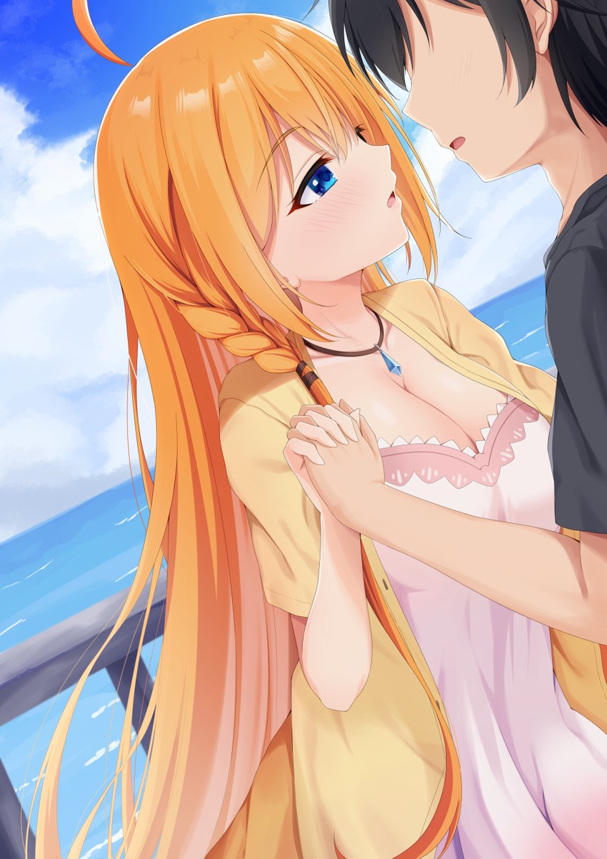 pecorine and yuuki (princess connect!) drawn by syurimp