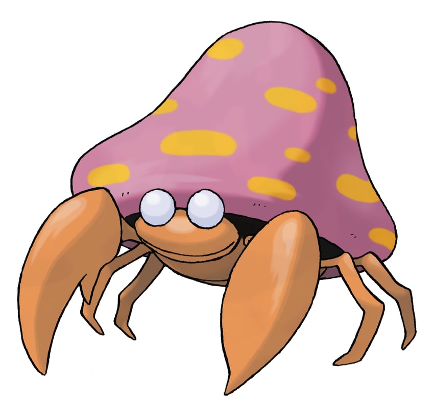 parasect (pokemon and 1 more) drawn by sugimori_ken
