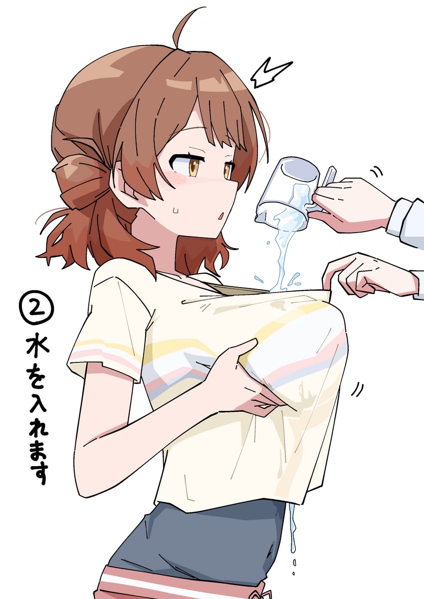 hanami ume and hanami saki (idolmaster and 1 more) drawn by ohgi910