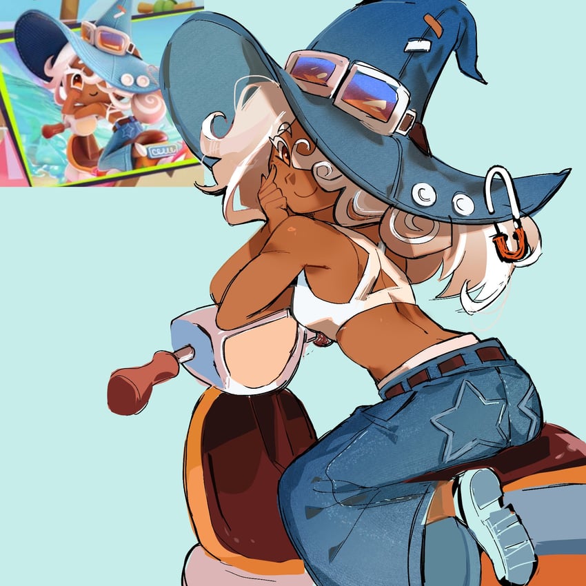 latte cookie (cookie run and 1 more) drawn by audieaudieaudie